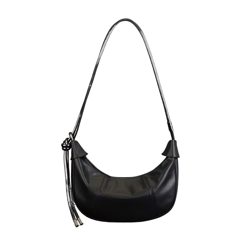 Bolsa Feminina de Couro Meia Lua