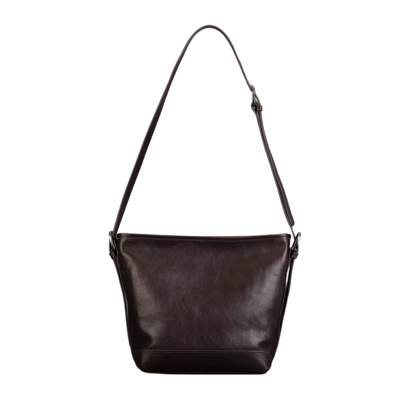 Bolsa de Couro Feminina Minimalista