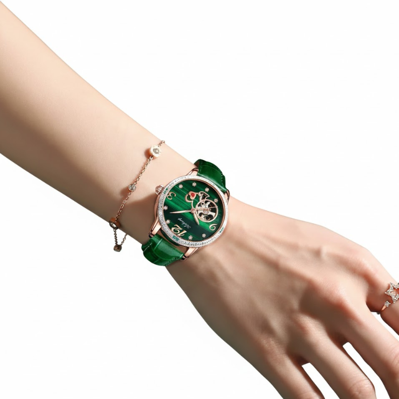 Relógio Heritage Amore Automatic - Verde