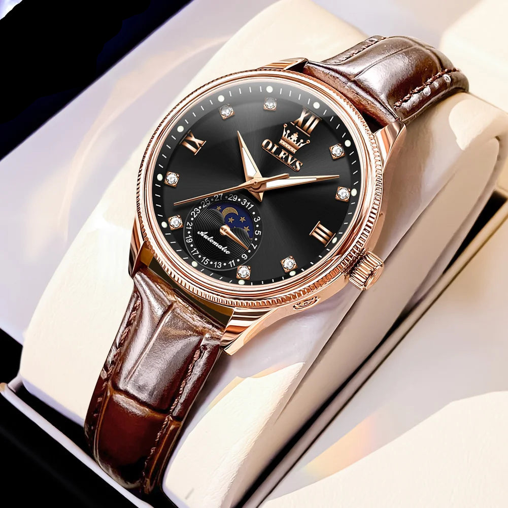 Relógio Feminino Automático Château Diamond