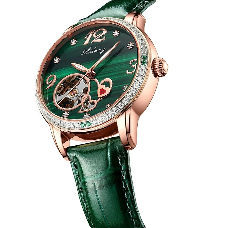Relógio Heritage Amore Automatic - Verde