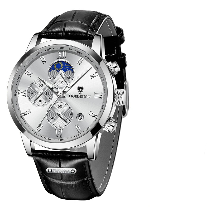 Relógio Feminino de Luxo-Preto