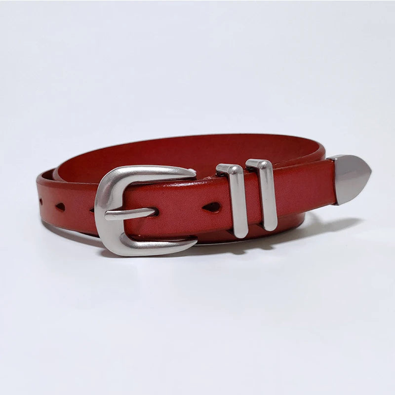 Cinto de Couro Slim Clássico