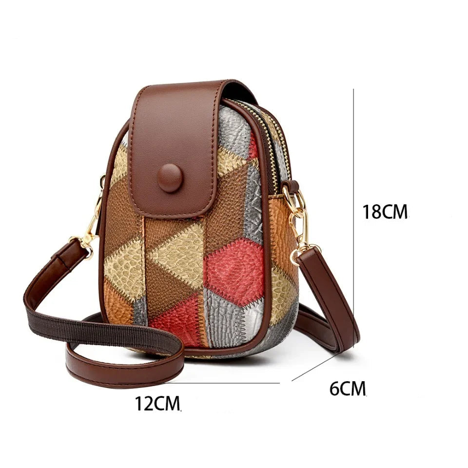 Bolsa Pequena de Couro Vintage