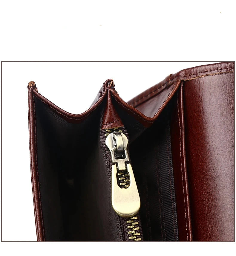 Carteira de Couro Feminina