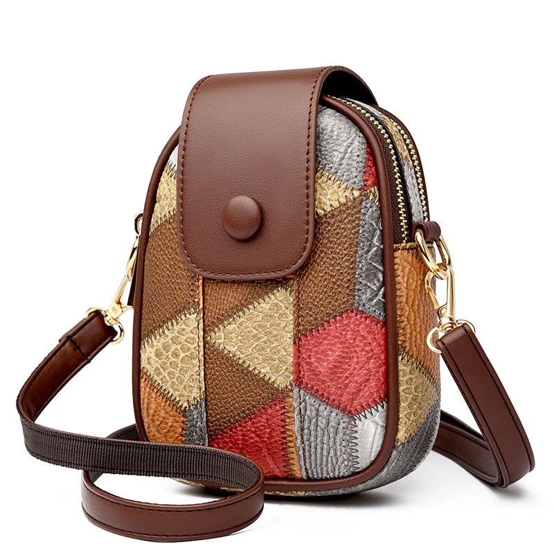 Bolsa Pequena de Couro Vintage