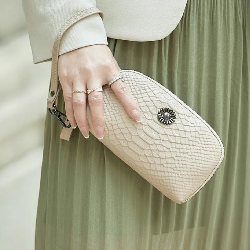 Carteira de Couro Legítimo Dualité