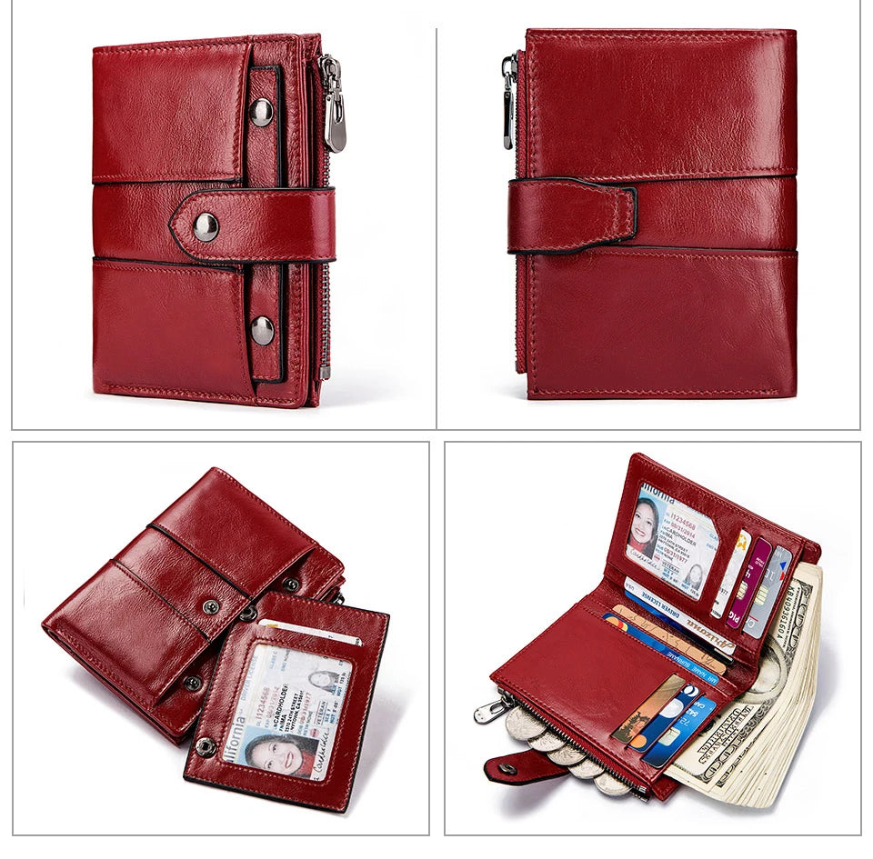 Carteira Feminina Com Bloqueio RFID