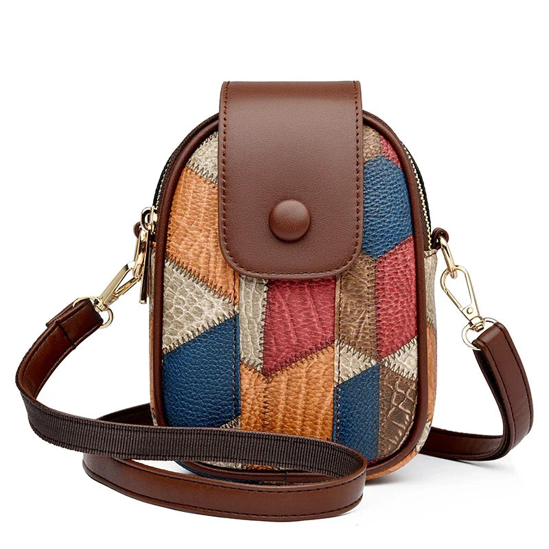 Bolsa Pequena de Couro Vintage