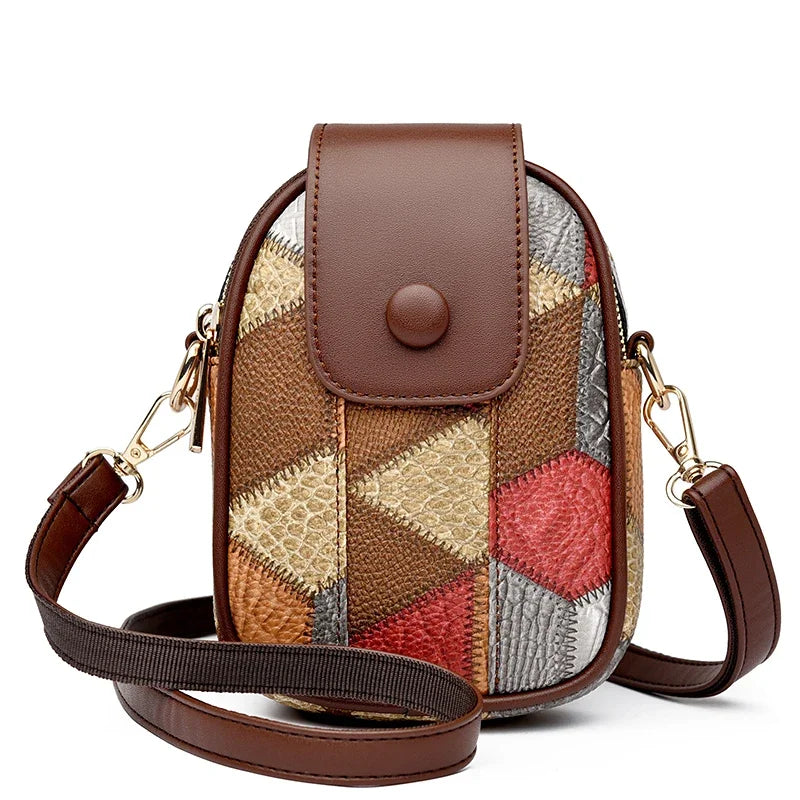 Bolsa Pequena de Couro Vintage