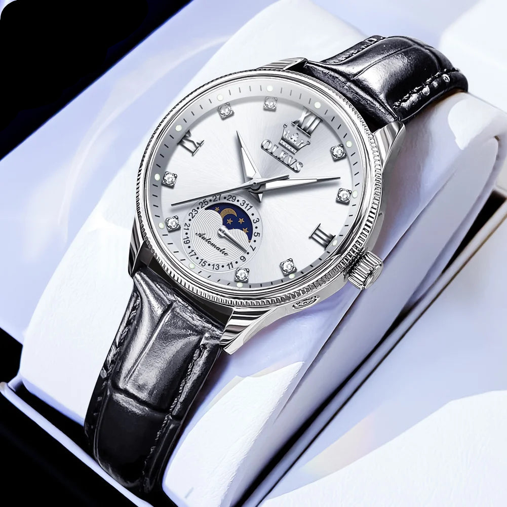 Relógio Feminino Automático Château Diamond