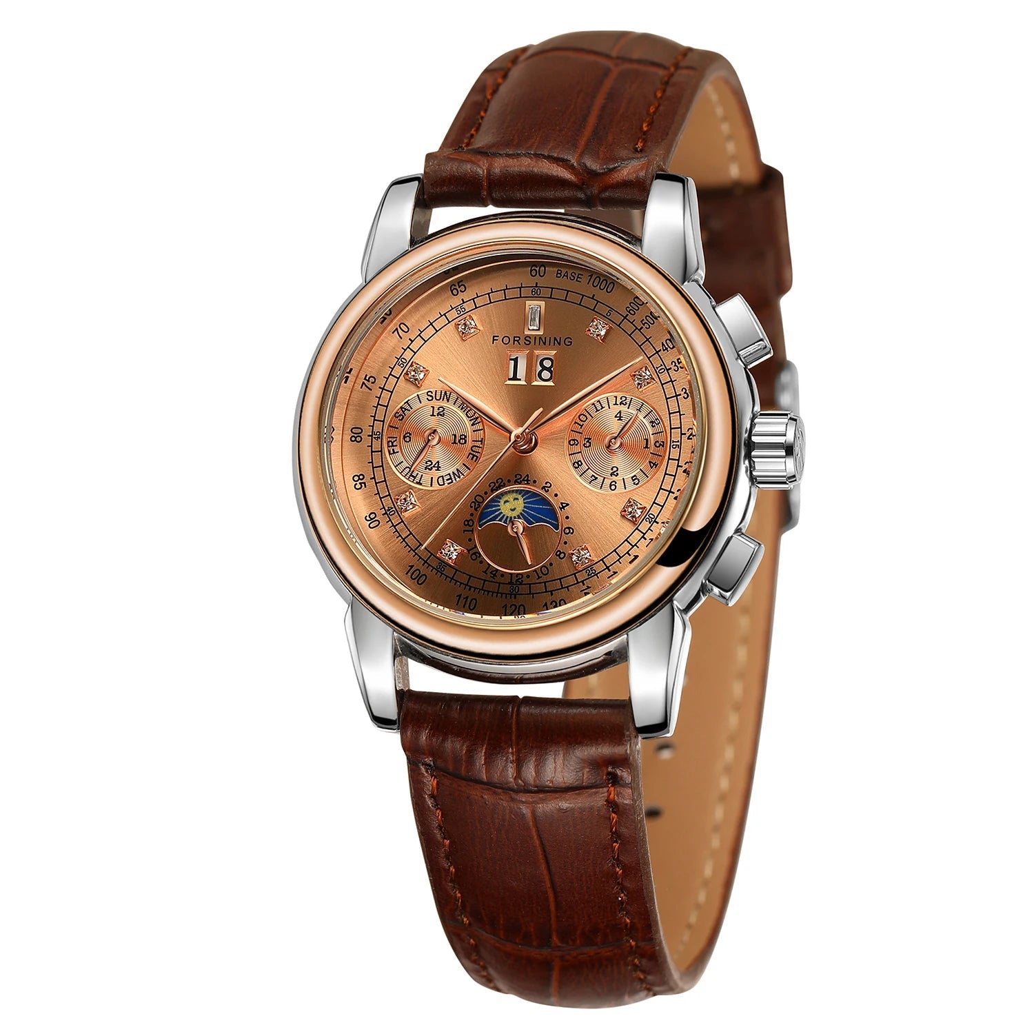 Relógio Feminino Automático Celestial Diamond