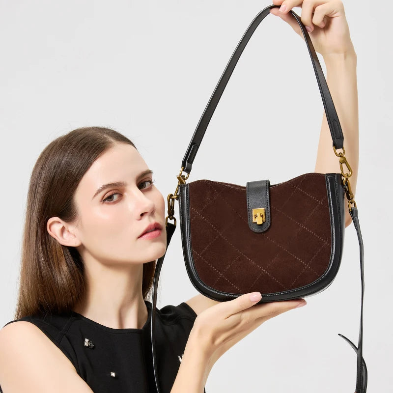 Bolsa de Couro Ébano Chic