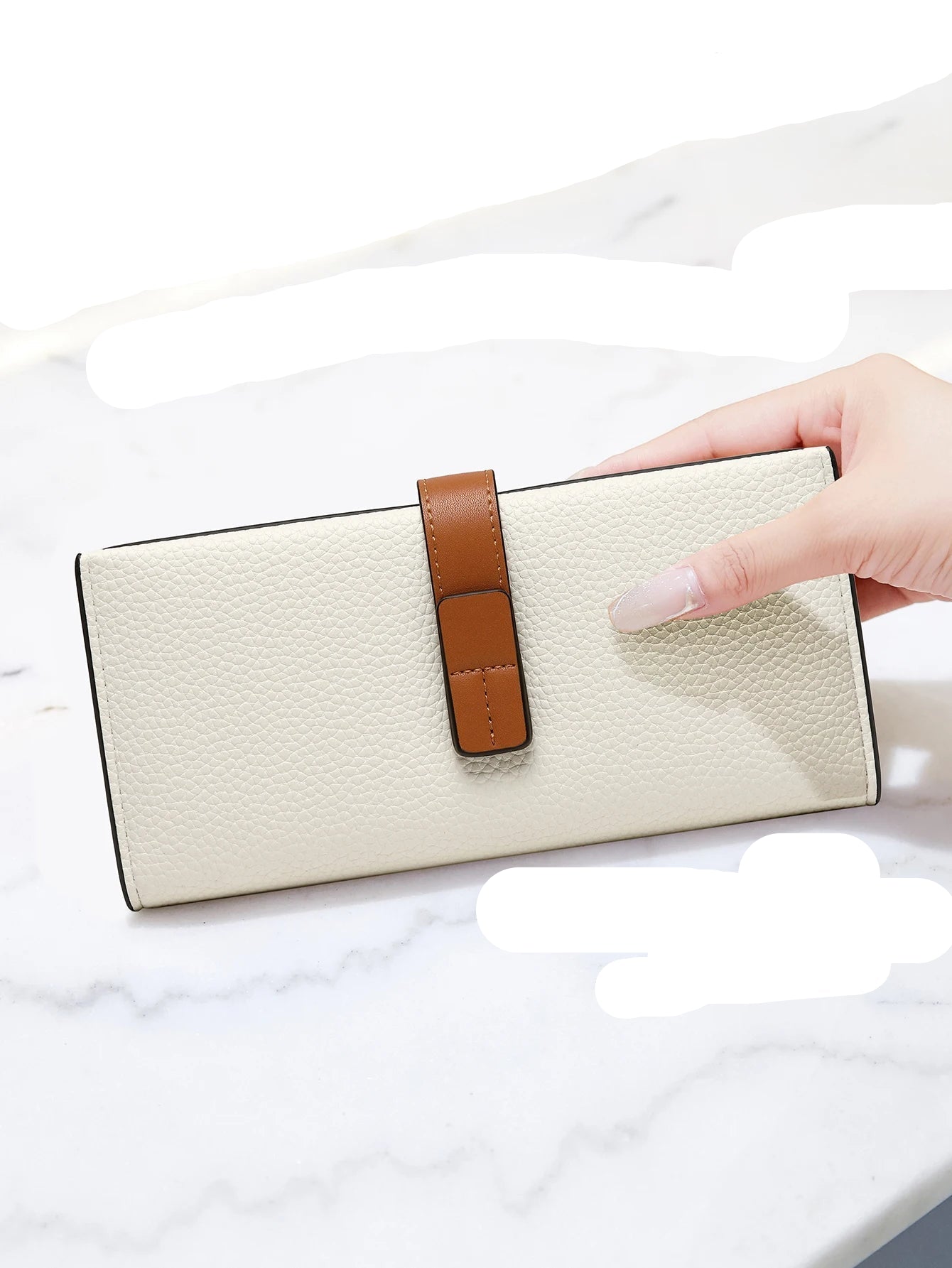 Carteira de Couro PU Elegance Premium