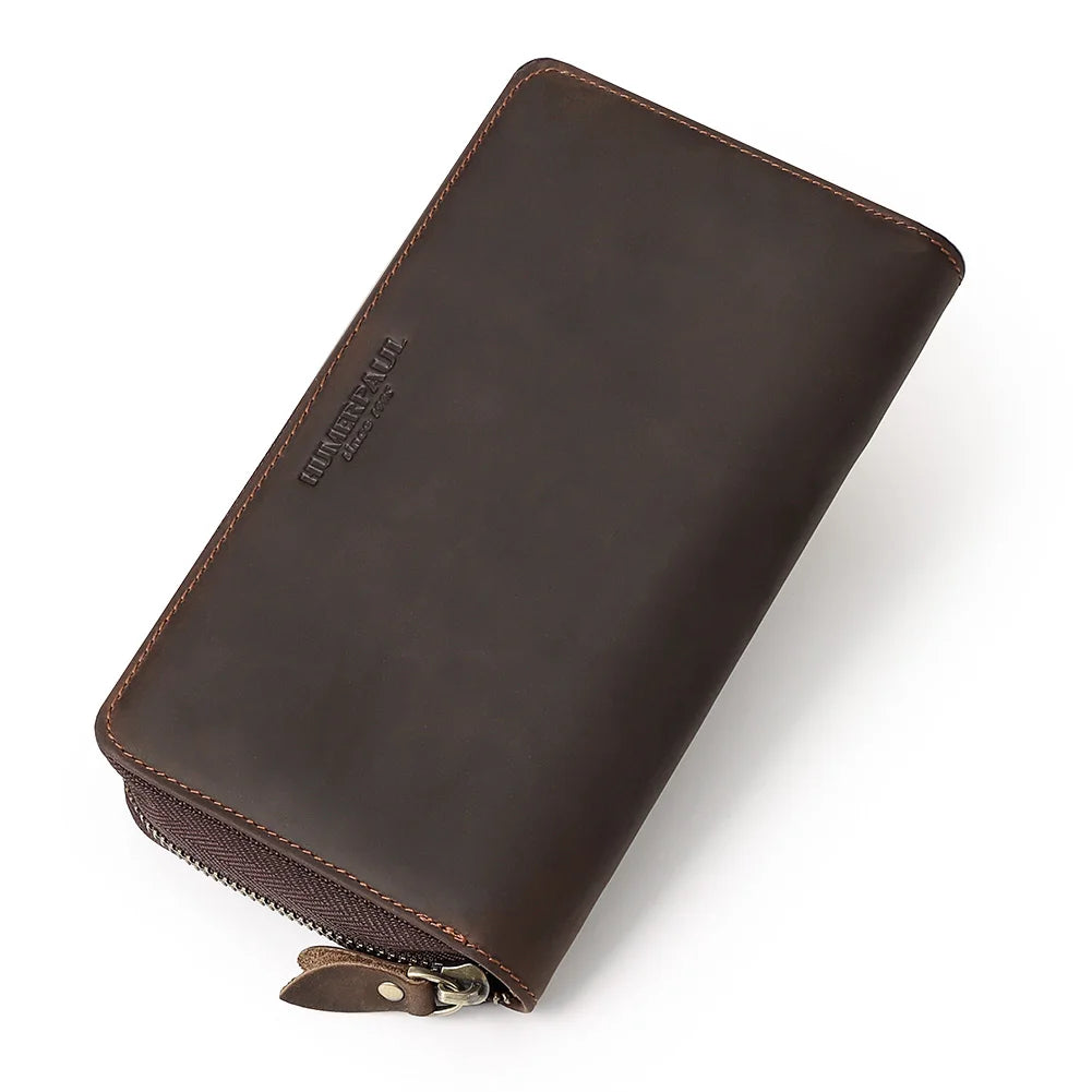 Carteira Feminina de Couro Com Alça