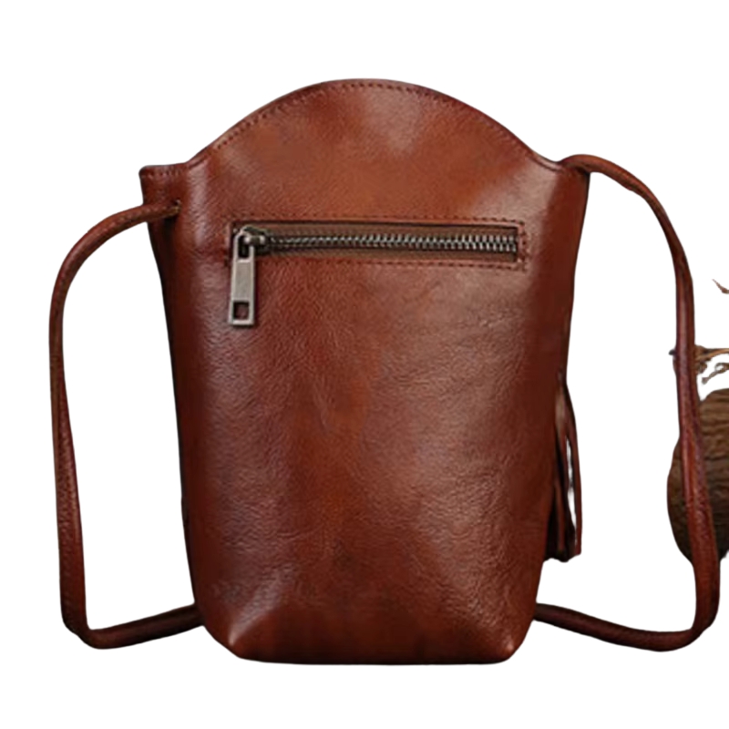 Bolsa de Couro Transversal