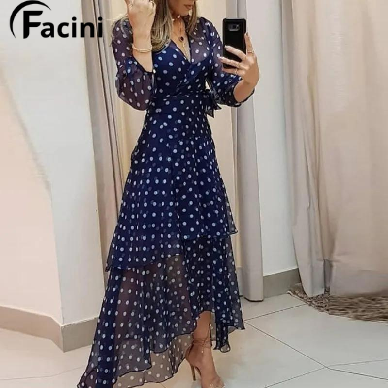 Vestido Dotty Azul-Facini