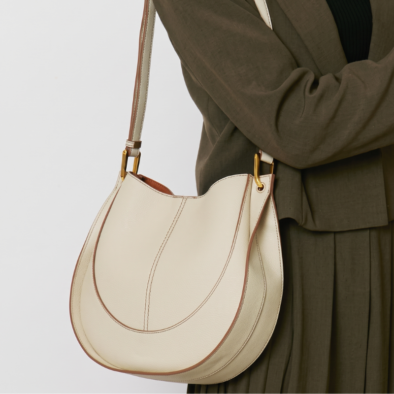 Bolsa Slouchy em Couro Legítimo