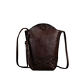 Bolsa de Couro Transversal-Café