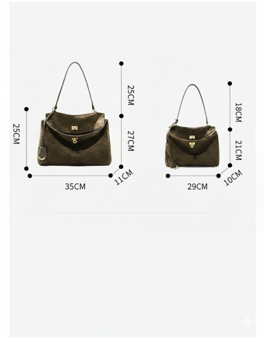 Bolsa Capri Suede – Edição Heritage