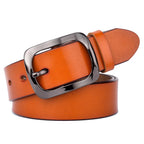Cinto de couro Estilo Bolacha