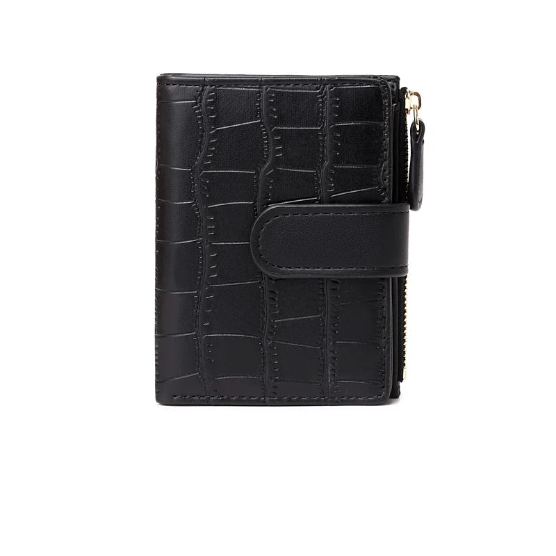 Carteira Stellar Croco-Embossed Cardholder