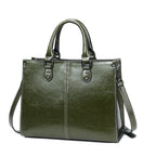 Bolsa Tote de Couro Genuíno Luxo