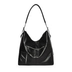 Bolsa Hobo Noir Soft em Couro Tecnológico