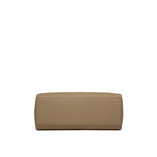 Bolsa de Couro Genuíno Taupe