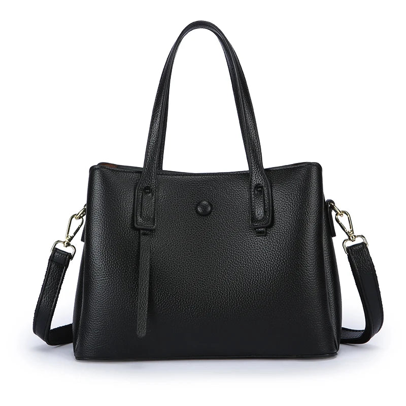 Bolsa Tote Trapeze em Couro Tecnológico