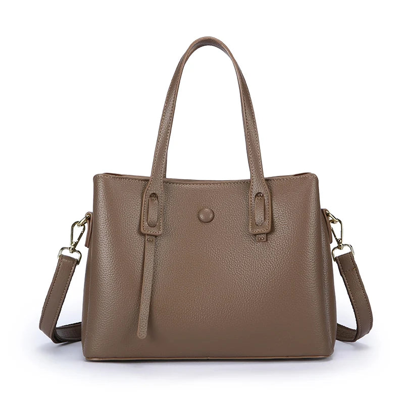 Bolsa Tote Trapeze em Couro Tecnológico