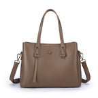Bolsa Tote Trapeze em Couro Tecnológico