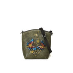 Bolsa de Couro Genuíno Butterfly