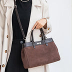 Bolsa Tote de Camurça Clássica
