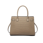 Bolsa Tote Croco Structured