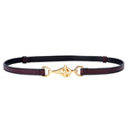 Cinto Heritage Bit-Buckle - Marrom