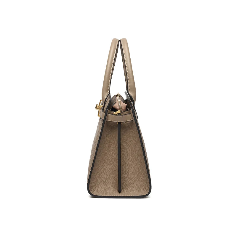 Bolsa Tote Croco Structured