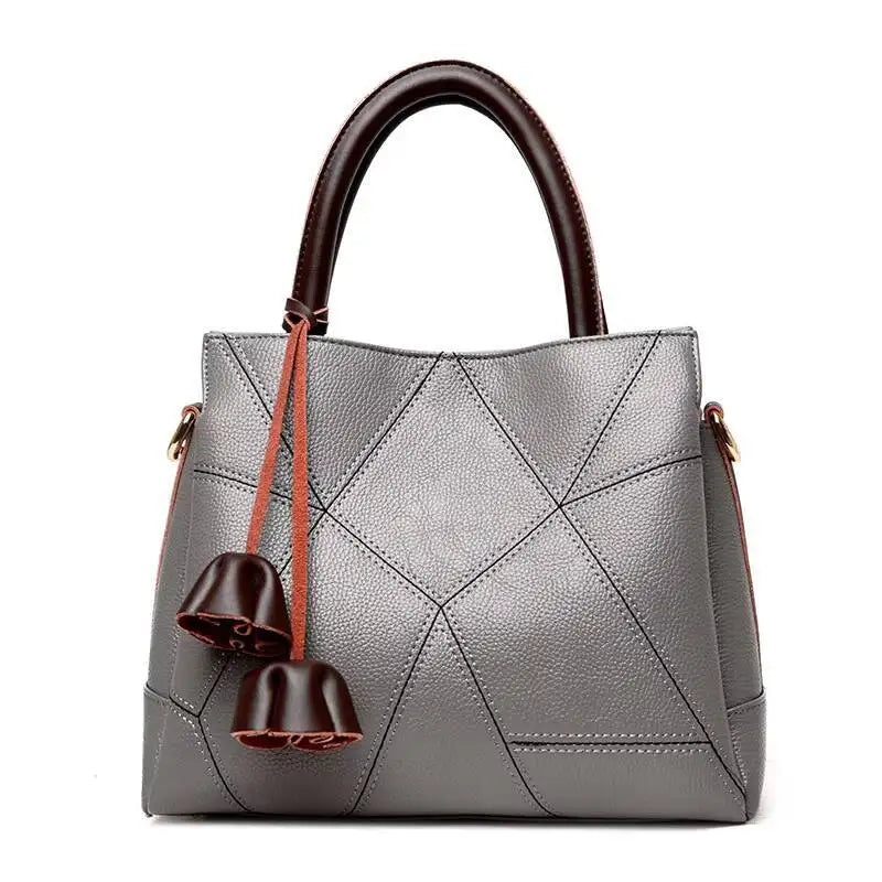 Bolsa Vértice de Couro