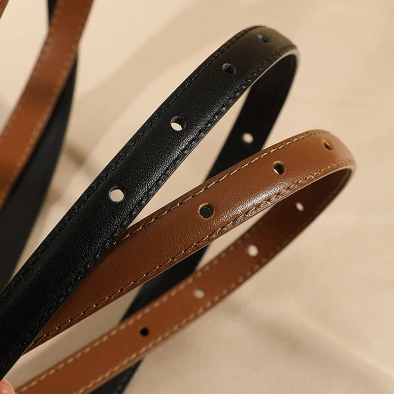 Cinto Slim Heritage em Couro Legítimo