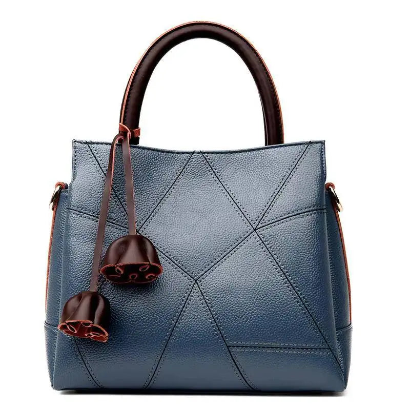 Bolsa Vértice de Couro