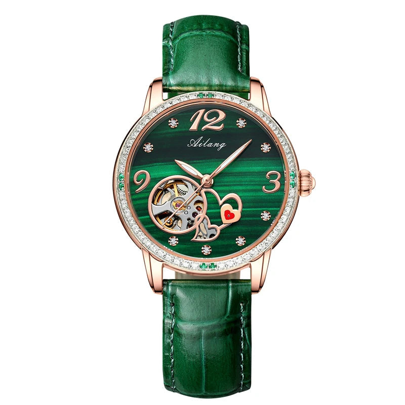 Relógio Heritage Amore Automatic - Verde