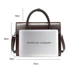 Bolsa de Couro Clássica Executiva