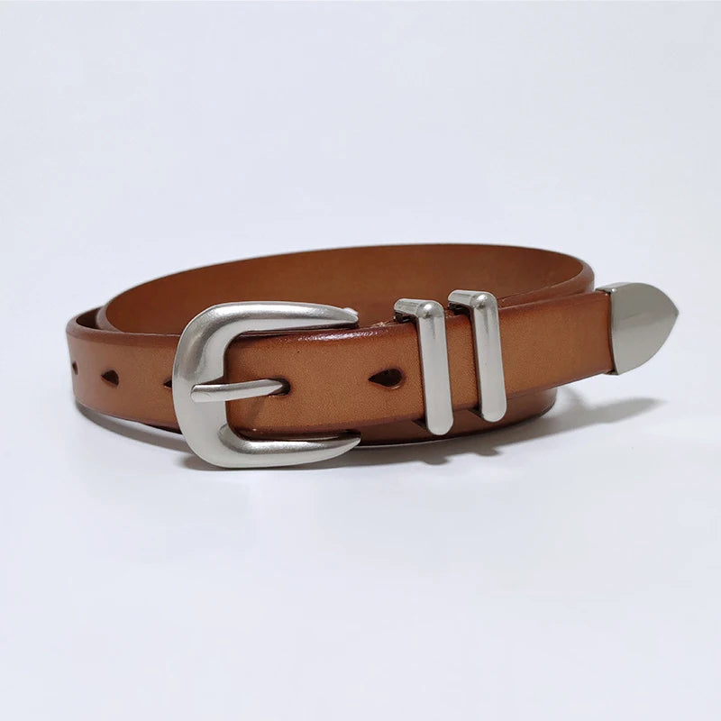 Cinto de Couro Slim Clássico