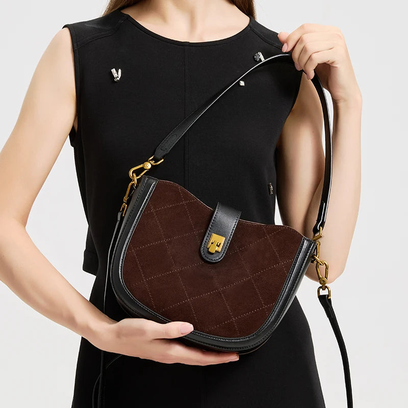 Bolsa de Couro Ébano Chic