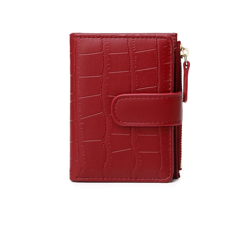 Carteira Stellar Croco-Embossed Cardholder