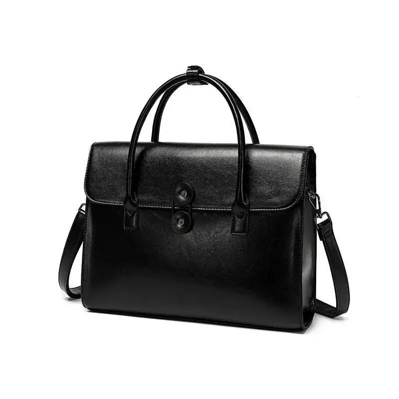 Bolsa de Couro Clássica Executiva