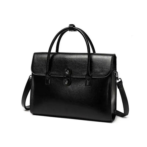 Bolsa de Couro Clássica Executiva