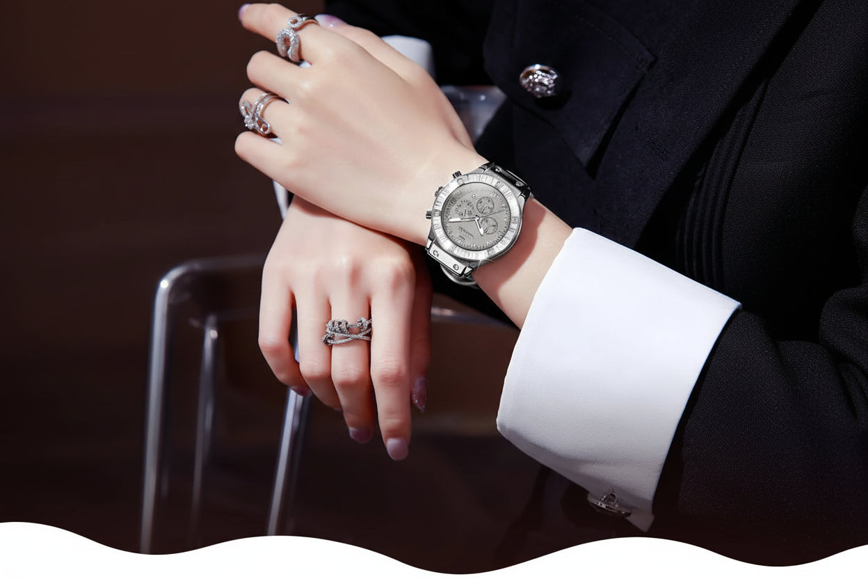 Relógio Maximillian – Gray Monochrome