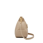 Bolsa Hobo Lucca em Couro Legítimo Cáqui