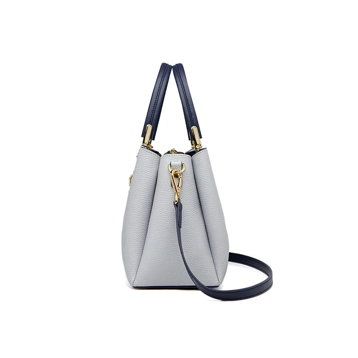Bolsa Satchel Côte d'Azur em Couro Legítimo